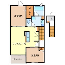 エトワール藤方の物件間取画像